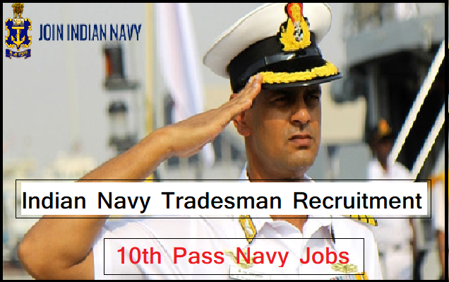Indian Navy Tradesman Recruitment