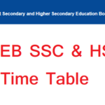 GSEB Time Table
