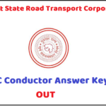 GSRTC Conductor Answer Key