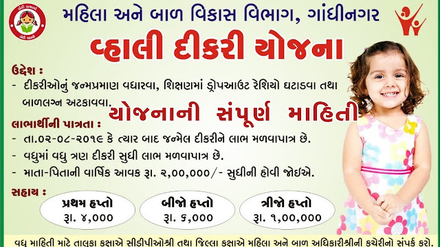 Gujarat Vahali Dikri Yojana